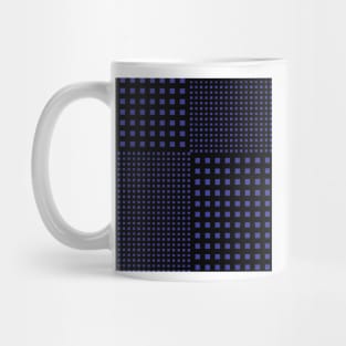 Swanning around Blue Black Mug